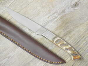 Home - Lady M Sardegna Coltello Artigianale Dorgalesa Manico In Corno Di Montone Grezzo (26Cm)