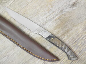 Home - Lady M Sardegna Coltello Artigianale Dorgalesa Manico In Corno Di Montone Grezzo (26Cm)