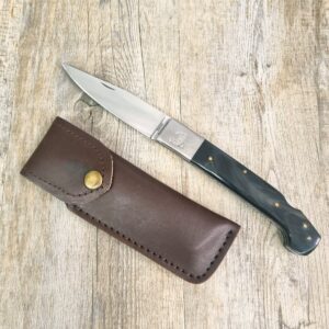 Home - Lady M Sardegna Coltello Pattada Con Blocco Lama Manico In Corno Di Bufalo (26,5Cm)