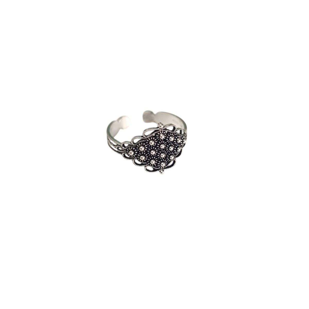 8+ Anello Fede Sarda Filigrana Argento Traforata In 3 Colori A Scelta - Lady M Sardegna