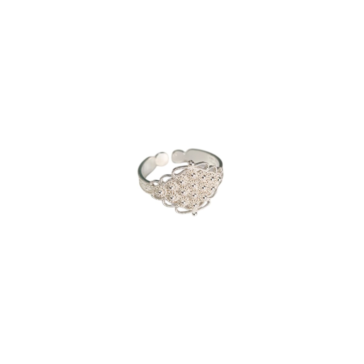 9+ Anello Fede Sarda Filigrana Argento Traforata In 3 Colori A Scelta - Lady M Sardegna