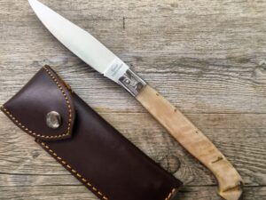 Coltello Artigianale Pattada Manico In Corno Di Montone (27Cm)