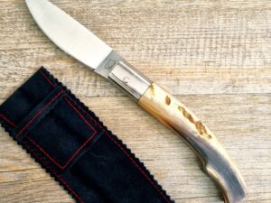Coltello Artigianale Manico In Corno Di Muflone Da Scanno (25 Cm)